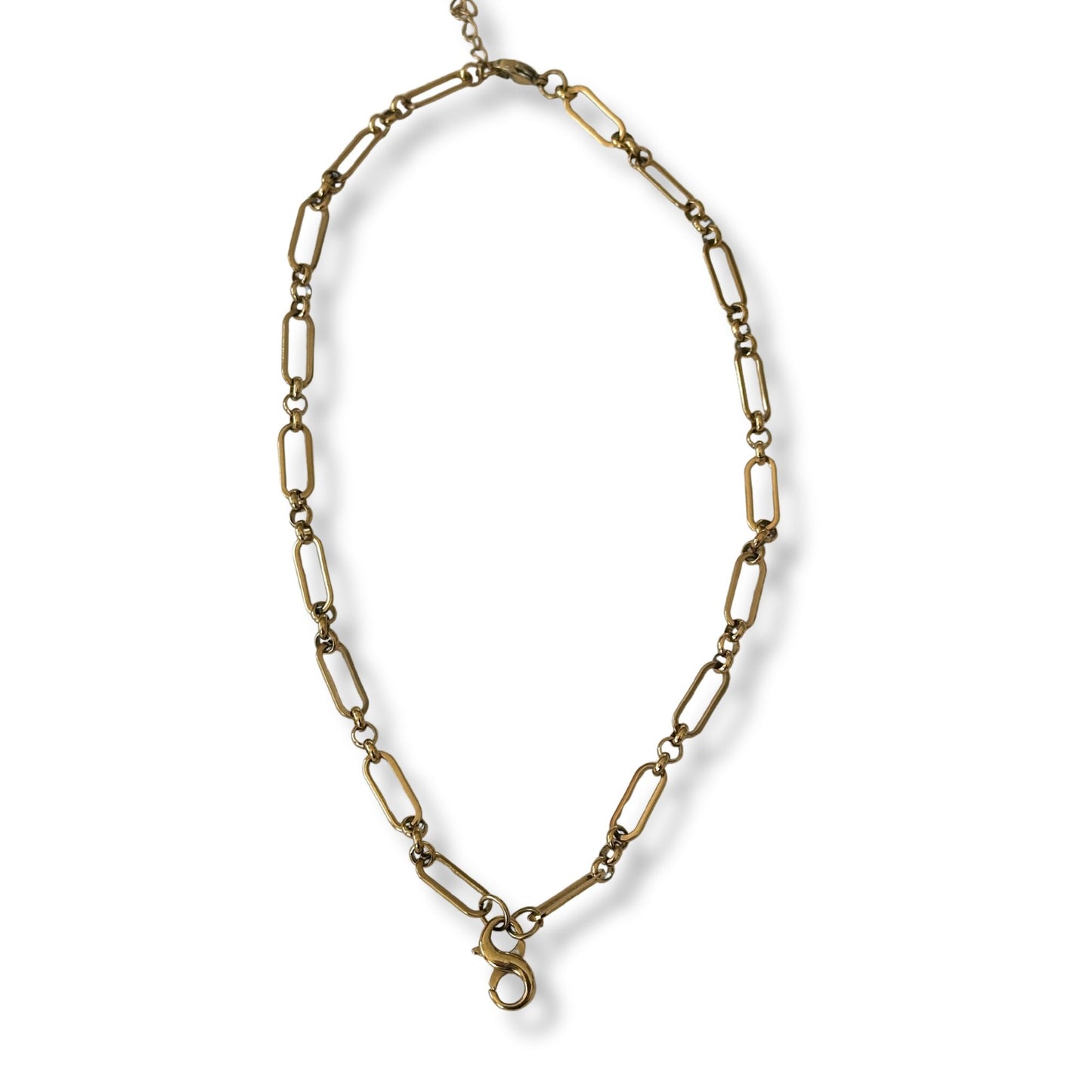 Statement Charm Holder Necklace (chain only)
