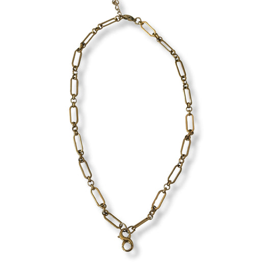 Statement Charm Holder Necklace (chain only)
