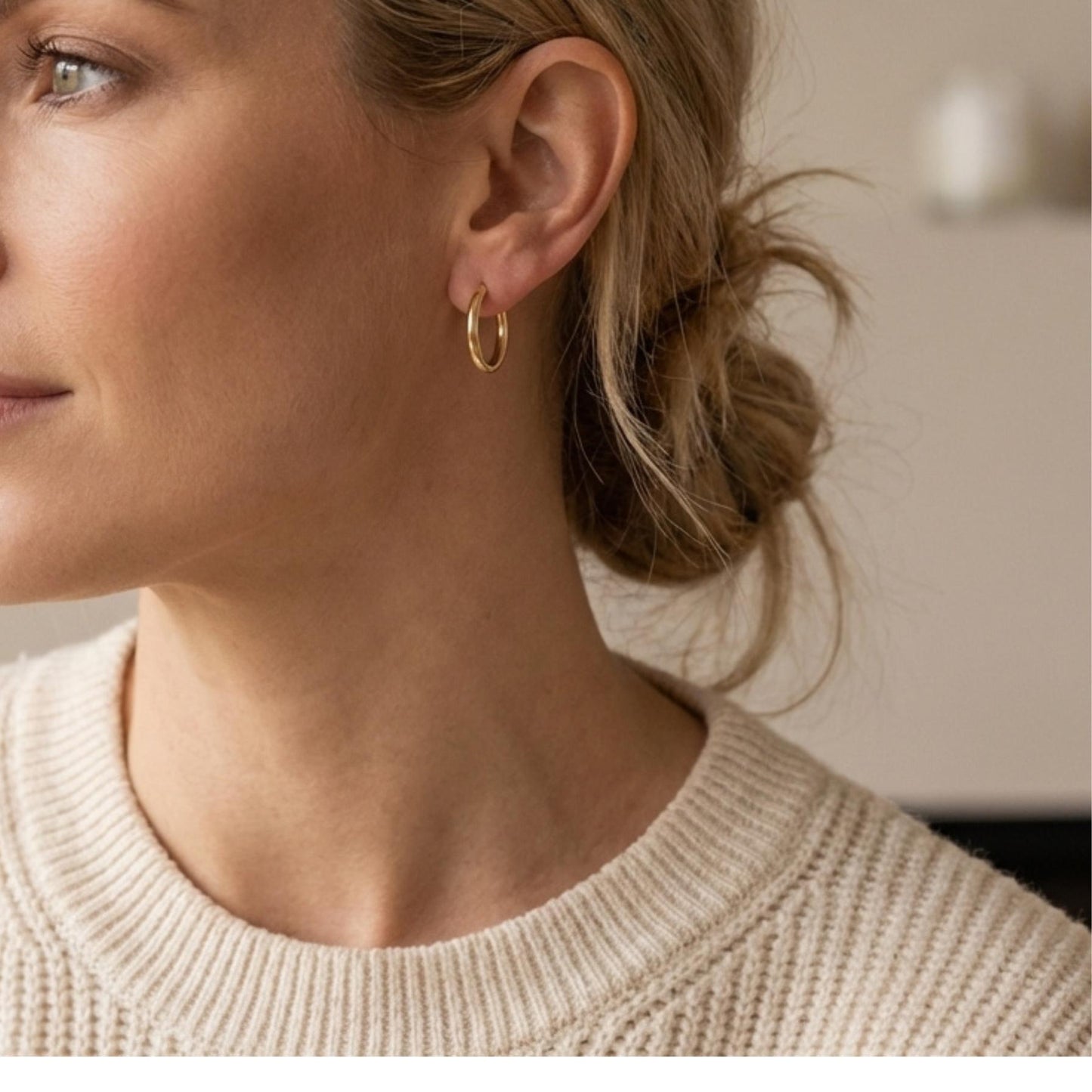 Essential Dainty Gold Hoop Earrings